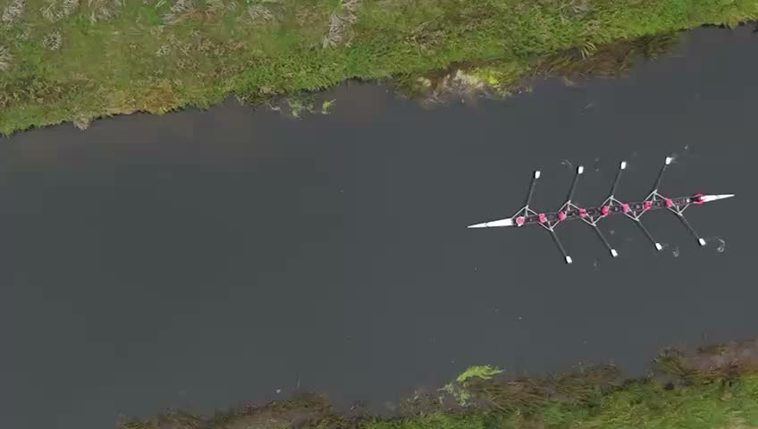 Peregrine Rowing Club eight on the River Cam